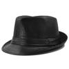 Stylish PU Leather Fedora Hats For Men Boys Winter Travellers Men Boys Winter Travellers Hats