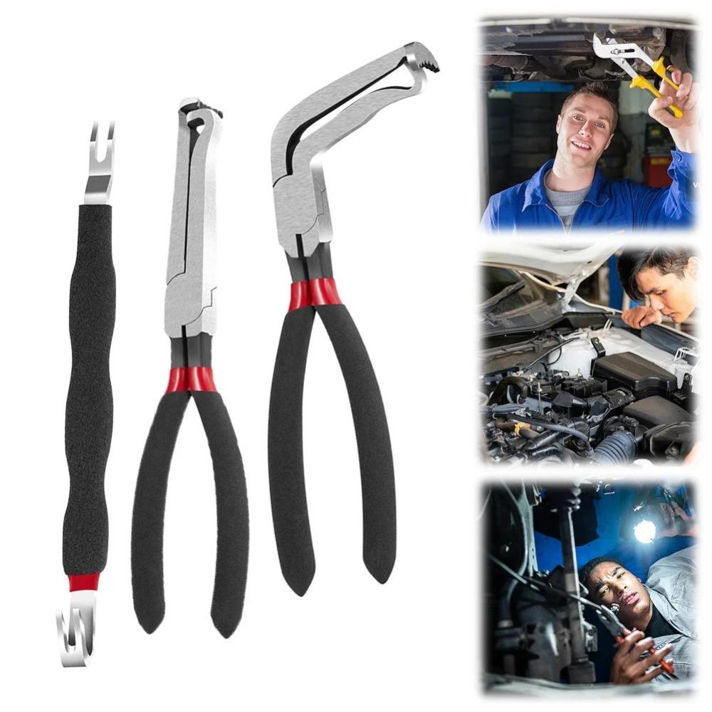 3Pcs/set Wire Harness Electrical Disconnect Pliers Separator Fuel Line Disassembly Plier  Motorcycle