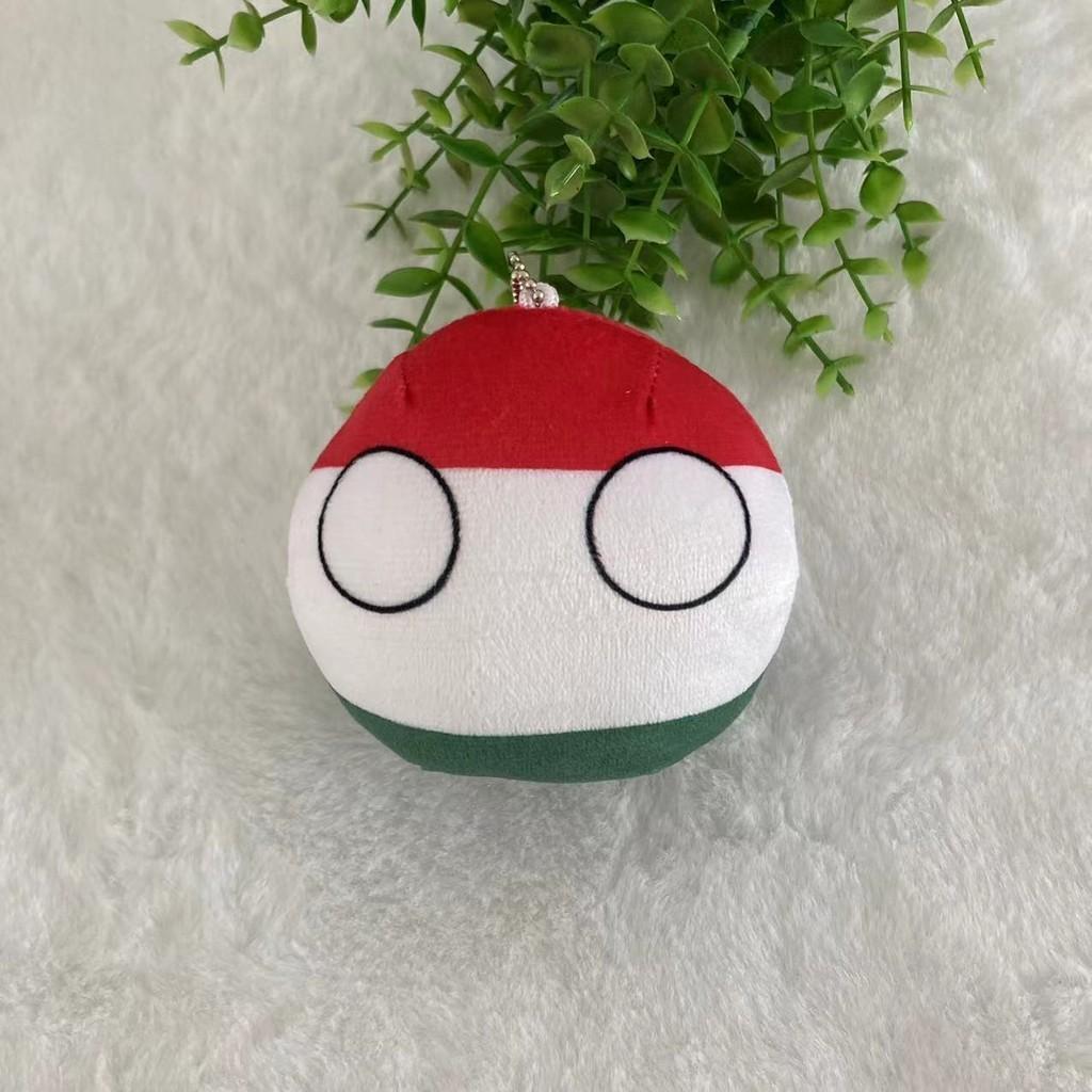 Пушистый кристальный супермягкий плюшевый брелок с флагом Аргентины, оптом 10 см