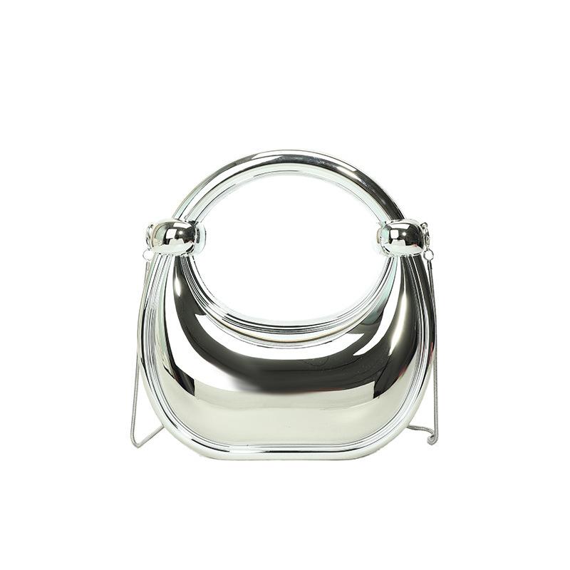 Акриловая сумка-коробка 2025 новая европейская и американская мода конфетный цвет интернет-знаменитость женская цепочка кроссбоди сумка-пельмень тренд