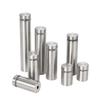 4/ 6pcs glass fasteners durable stainless steel acrylic advertising bracket pins billboard fixing screws bracket