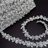 1pc Crystal Rhinestone Chain Wide Sparkling DIY Trim Decorative Diamond Shoulder Strap Fashion Accessories For Hats Bags Apparel