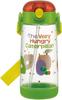 Skater Children's Water Bottle with Straw, Clear, 480ml, One-Touch Silicone, Very Hungry Caterpillar Design, PDSH5-A