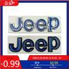 Cup Holders For JEEP Wrangler Grand Cherokee Compass Renegade Patriot Rubicon Liberty JK XJ Metal Car Styling Hood Trunk Badge M AMS1