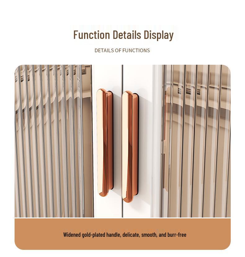 No-Installation Child's Wardrobe: Durable, Multi-Layer Folding Storage Cabinet