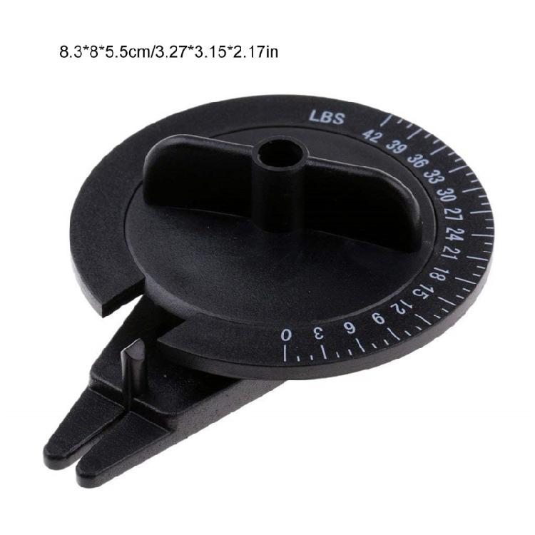 Badminton Racket Tension Calibrator Stringing Tools Badminton Racket String Bed Tension Meter Tension Calibrator