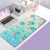 Ocean Wave Pattern Fresh Cool Art Mouse Pad Large Gaming Mousepad With Thick Stitched Edge NonSlip Desk Mat
