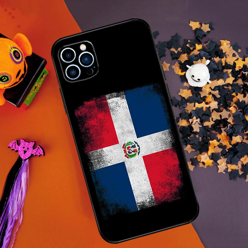 Flag of Dominican Republic Bumper Case For iPhone 16 14 15 Pro Max 11 12 13 Pro Max Mini XR 16e 16 15 Plus Phone Cover