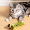 Plush Catnip Cat Toys for Indoor Cats Interactive Cat Toy Realistic Bird Sound Kitten\Vocal bird\Cat Teasing Toys