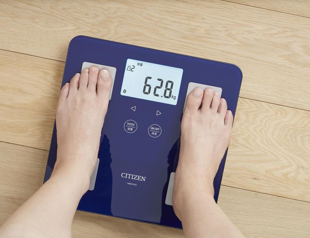 Citizen Weight Scale Body Composition Meter Smartphone Linked Bluetooth Compatible Body Fat Health Appliance Health Healthcare Physical Condition