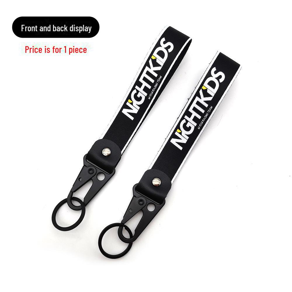 Fujiwara Tofu AE86 Scented Leather Keychain Lanyard