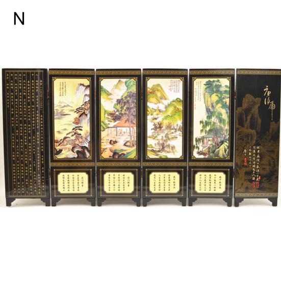 Экран ремесла отличный гладкий край деревянный благословение долговечность узор дизайн лак домашний декор