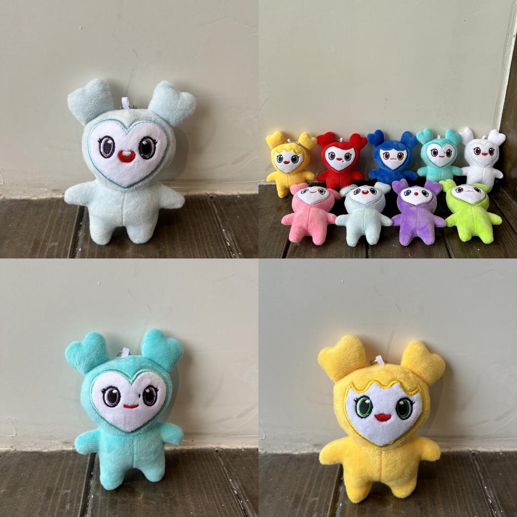 Очаровательный 3,9-дюймовый плюшевый брелок-подвеска для сумки Superstar Twice Momo