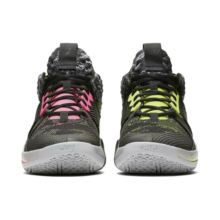 Air Jordan Why Not Zer0.2 PF 'Tiger Camo' (Unisex) Light Smoke Grey / Black-Cyber-Hyper Pink Basketball Shoes BV6352 003