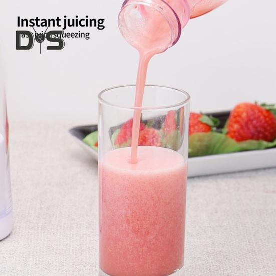 Портативный блендер для коктейлей и смузи, перезаряжаемая соковыжималка объемом 420 мл, бытовая электрическая соковыжималка, беспроводной блендер для смузи