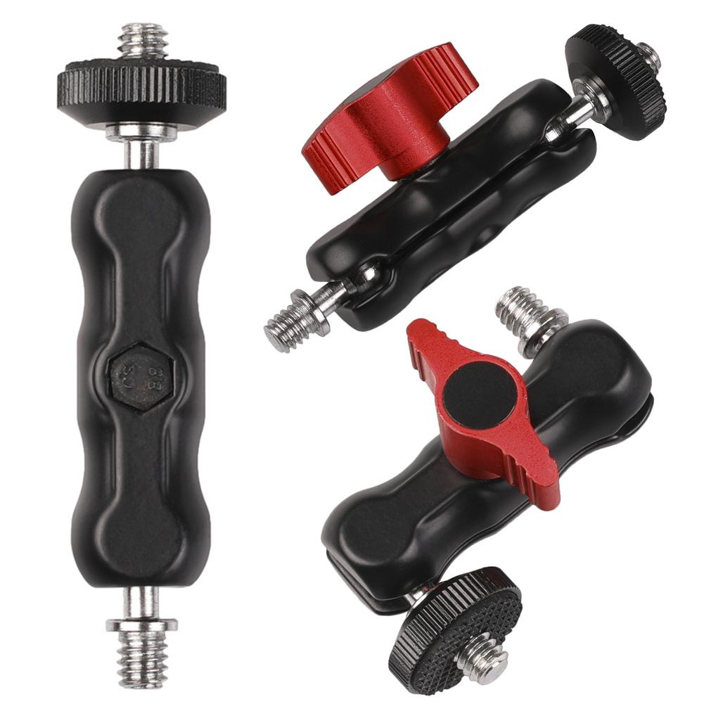 Шаровой зажим с шаровой головкой 1/4 дюйма -20 резьба Magic Arm Clamp вращающийся металлический супер зажим для GPS телефона монитора видео лампы