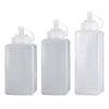 Bottle for Condiments, Sauce Dispenser, PP Container with Wide Opening, Suitable Kitchen And