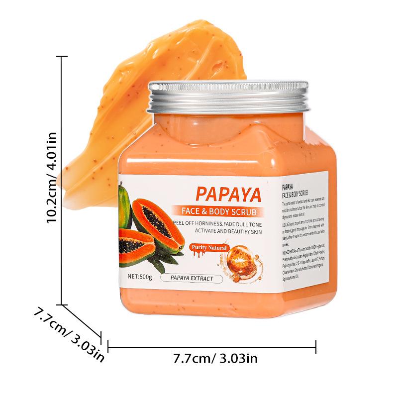 Скраб для тела Exfoliator 500 г Глубоко очищающий кофейный скраб Большая бутылка Удаление мурашек