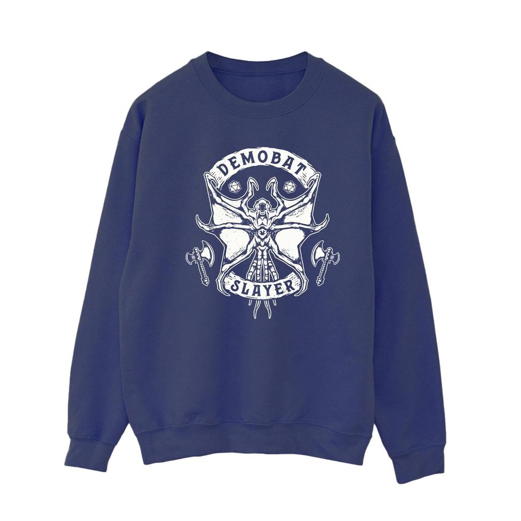 Netflix Womens/Ladies Stranger Things Demobat Slayer Sweatshirt