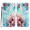For Samsung Galaxy A07 Printed Pattern PU Leather Phone Cover Wallet Case with Stand