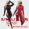 K9790 Сексуальный комбинезон контрастного цвета с сеткой для европейской и американской моды