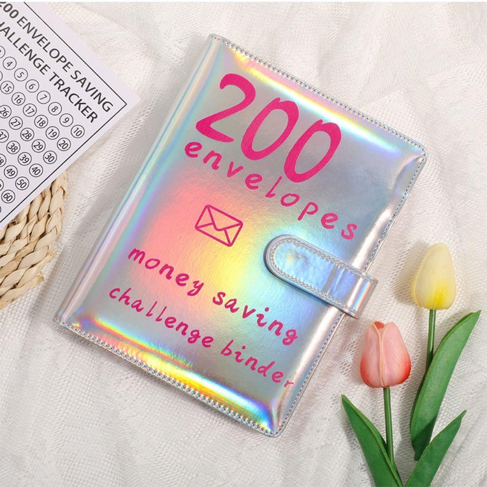 Money Saving Envelope Challenge Binder Habit Cultivation A5 Budget Binders Set  Event Notepad