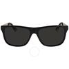 Polarized Grey Rectangular Men S SunglaSSeS gg0687S 002 57