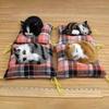 Car Interior Decoration Cloth Mat, Cat Creative Gift, Small Ornament Decoration, Animal