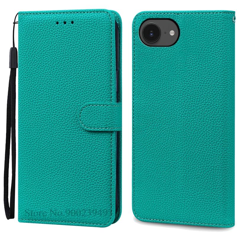 Для iPhone 16e чехол кожаный флип-кошелек чехол для iPhone 16E чехол подставка книжка Fundas для iPhone 16e 16 e 2025 чехол для телефона Coque