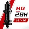 Titgmer Mtb Hub Ratchets 36T 28-Hole Boost Cubes Straight Pull Rear Hub 148X12 Front 110X15 12-Speed Micro Spline Noisy Cube