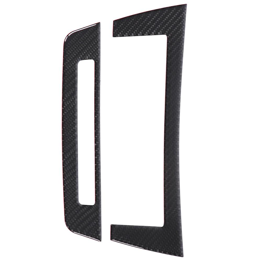 Carbon Fiber Car Console Central Control Panel Cover Trim for Mercedes Benz W204 Classic Style