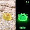 Luminous Crab Marine Animal Ornament Mini Glow Animal Pendant Micro Fish Tank Decoration Landscape Desktop Decoration