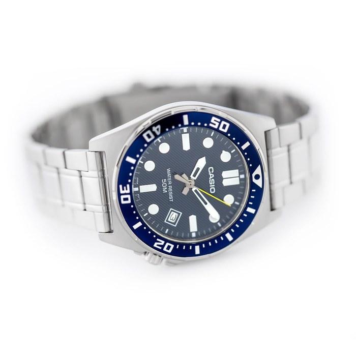 Casio Часы: Серебристый MTD-135D-2AVDF