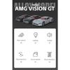 1/24 Mercedes-Benz AMG Vision GT Concept Спортивный автомобиль Сплав Металл Литой Модель автомобиля Домашнее украшение Коллекция Подарки C353