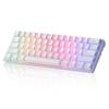 KIMOCA Mechanical English Mechanical Gaming 61 RGB LED Japanese Instruction Manual Brown Keyboard, Layout, Keyboard, Keys, Compact, Bluetooth,