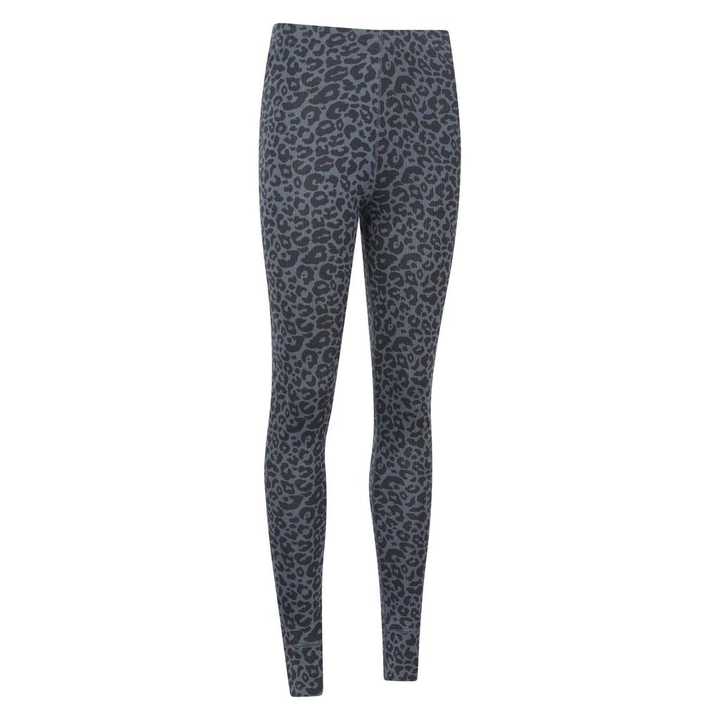 Mountain Warehouse Womens/Ladies Talus Leopard Print Thermal Leggings