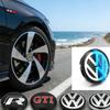 HIJK1 Emblems 4pcs 55mm 56mm 65mm 70mm For Volkswagen VW MK5 Golf Passat Jetta Styling Car Wheel Center Caps Hubcap Cover 3B7601171 1J