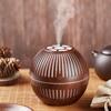 Мини-деревянный диффузор для ароматерапии, ультразвуковой нано-спрей, увлажнитель воздуха, ароматический диффузор для эфирного масла, крутой создатель тумана