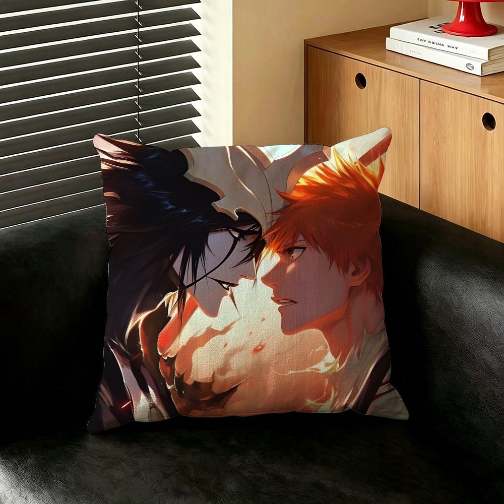 Anime BBLEACH Cushion Cover Creative  pillowcases for interior decoration office living room home Car hot