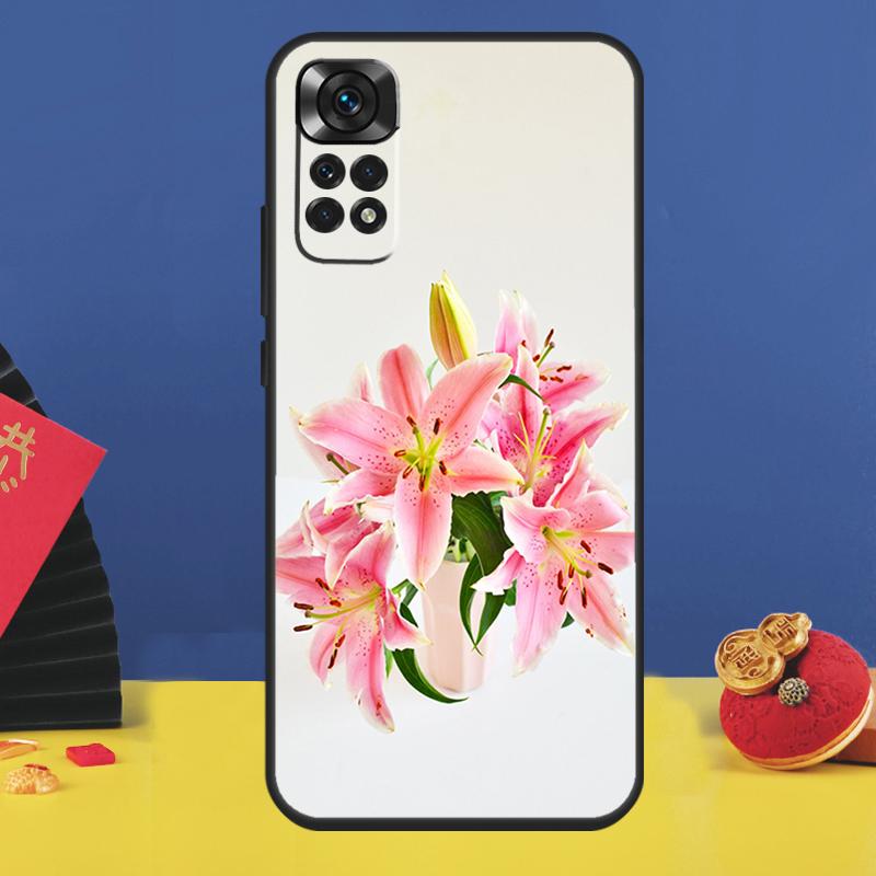 Красочный чехол для телефона с цветами и лилиями для Xiaomi Redmi Note 15 Pro Plus 13 12 11 9 10 14 Pro 10C 12C 13C 14C 15C