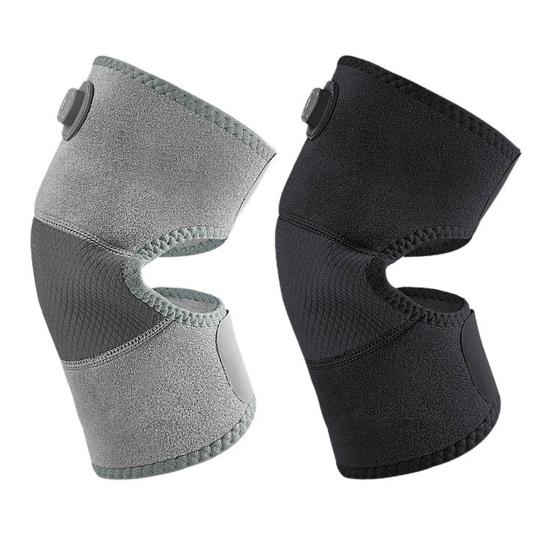 1 шт. Электрический подогреваемый наколенник с 3 уровнями регулировки температуры, питание от USB, облегчение боли в коленном суставе, артрит, вибрационный массажер, нагревательный бандаж для колена