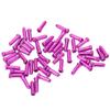 BOLANY 50pcsset Variable Speed Brake Line Core Cap Wearproof Bicycle Line Pipe Tail CapPurple