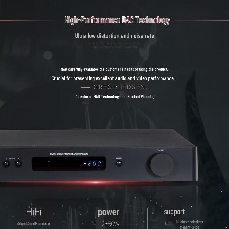 NAD C368 HIFI Integrated Amplifier (CN version)