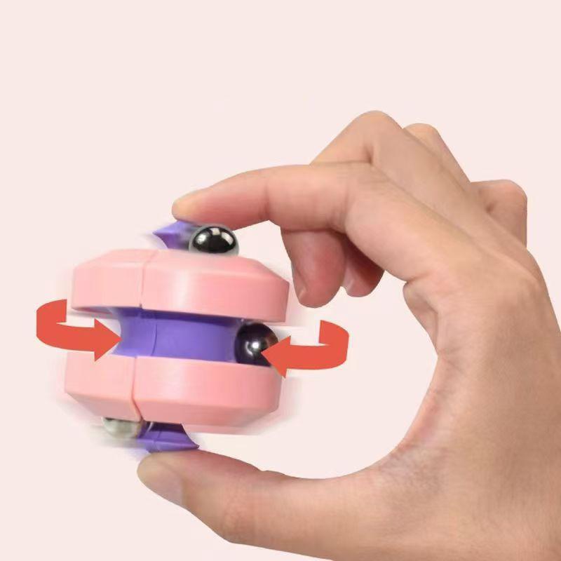 Orbit Ball Fidget Finger Spinner Rotating Track Infinite Flip Novelty Creative Relieve Stress And Anxiety Toys For Kids Adults