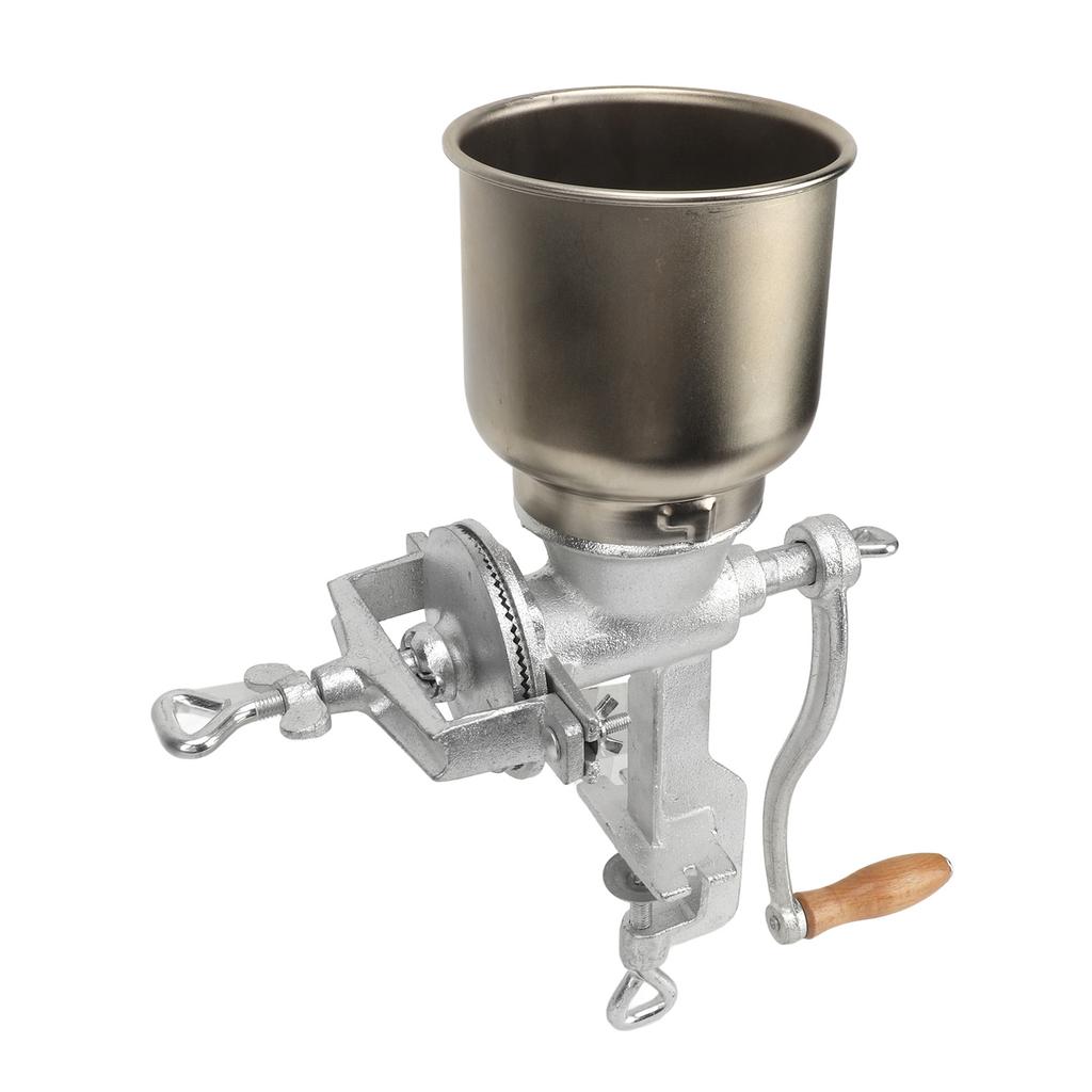 Ручная мельница для зерна из луженого чугуна, ручная мельница для кукурузы, ручная мельница для овса, пшеницы