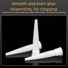 Аппликатор герметика Стеклянные насадки Универсальная посадка Пластиковые насадки для клея для стекла Нанесение герметика