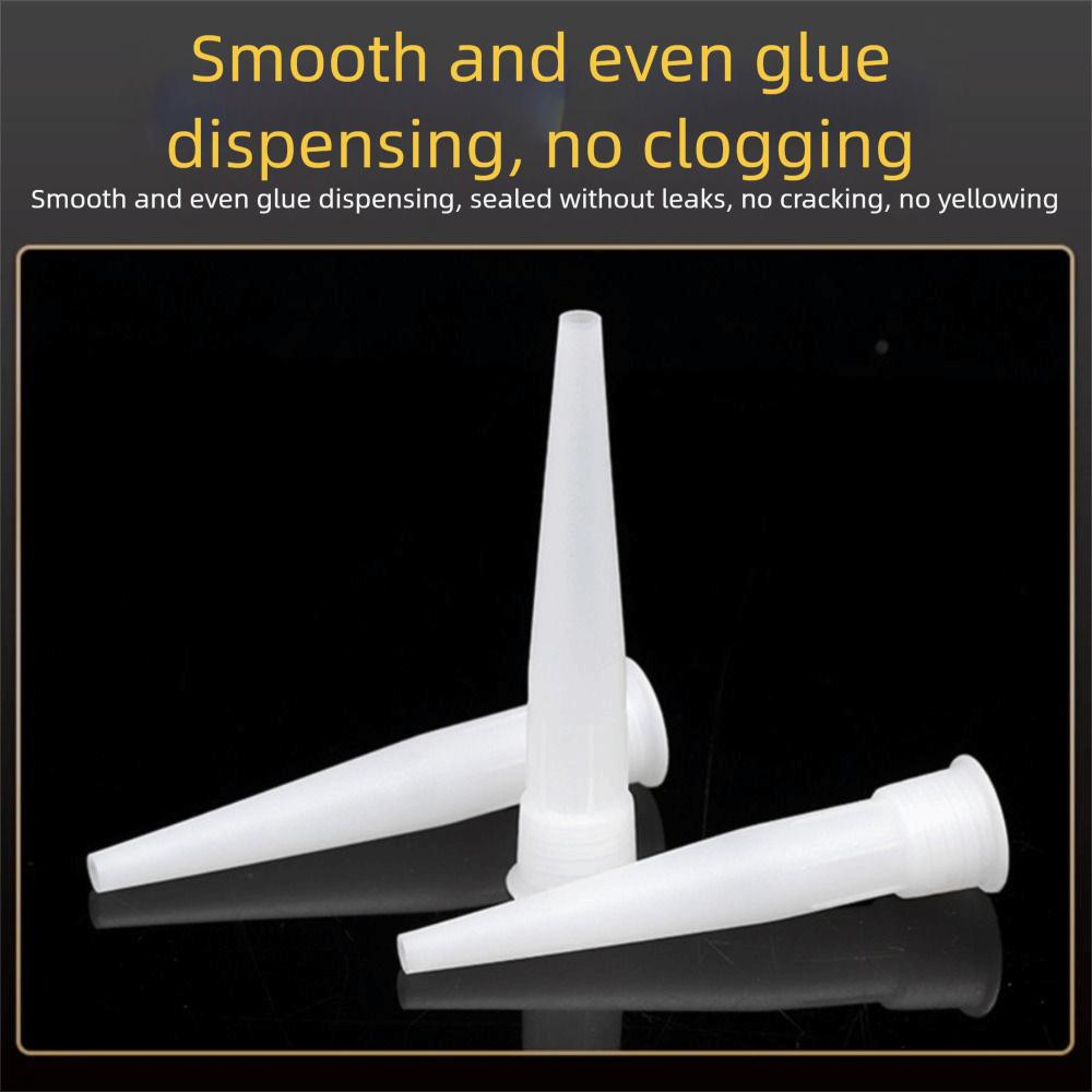 Аппликатор герметика Стеклянные насадки Универсальная посадка Пластиковые насадки для клея для стекла Нанесение герметика