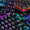 USB-проводная игровая клавиатура, 104-клавишная механическая геймерская клавиатура для компьютера