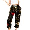 Women's Valentine's Day Print Casual Drawstring Elasticated Waist Drawstring Pants