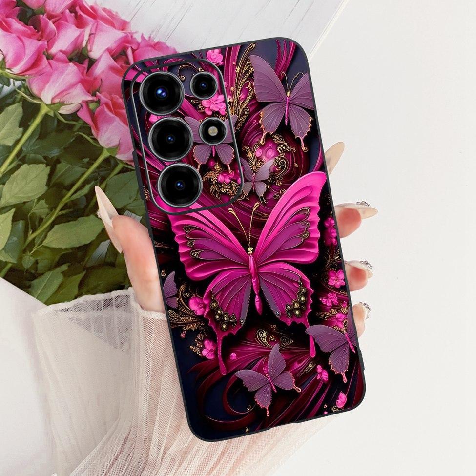 Casing For ITEL S26 Ultra Cover S688LN Luxury Cute Cat Fashion Butterfly Cool Painted Funda For ITEL S26Ultra Phone Case